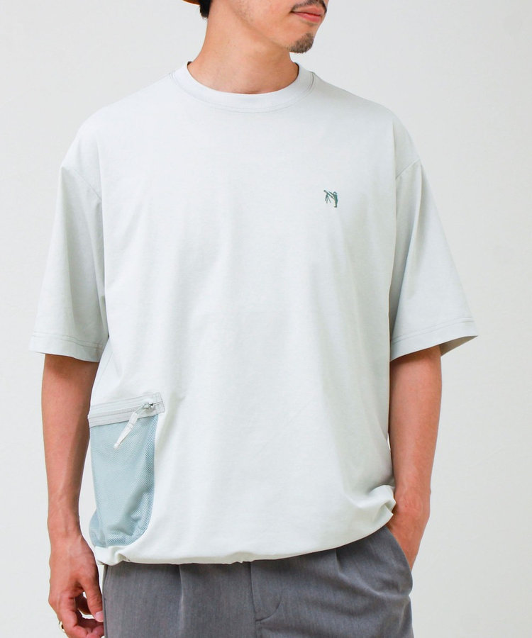 【水陸両用/アイスタッチ/UV CUT/吸水速乾】BOY刺繍 アドベンチャーTシャツ