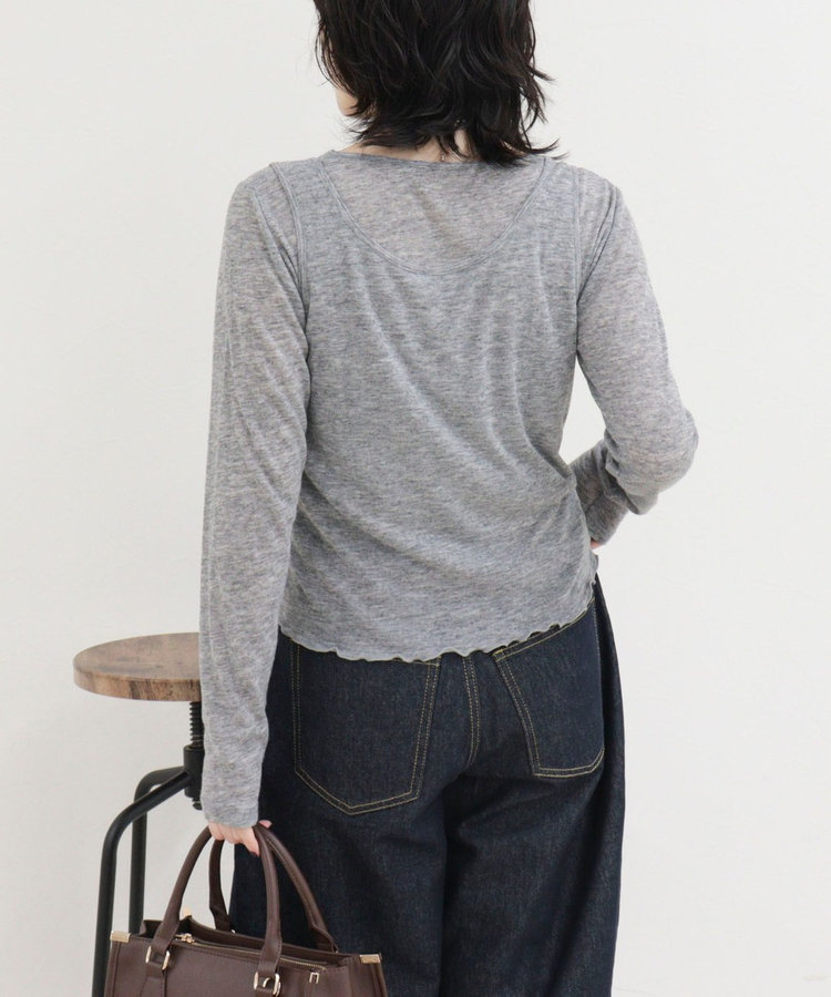 レイヤードタンクセットロンTシャツ