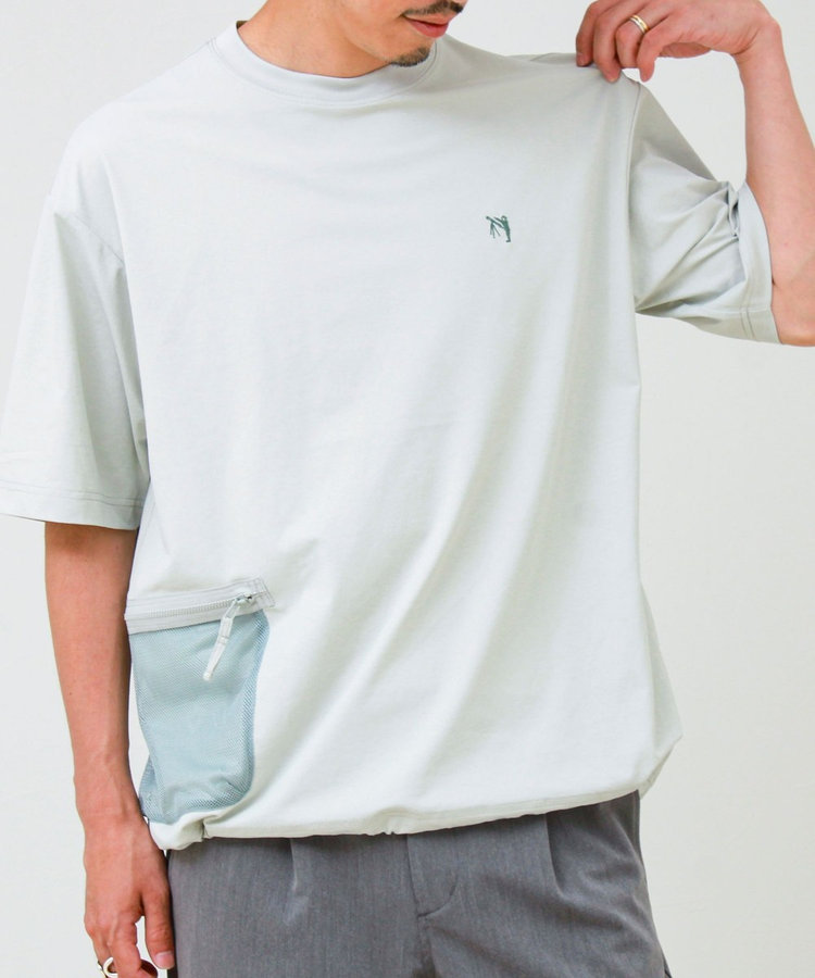 【水陸両用/アイスタッチ/UV CUT/吸水速乾】BOY刺繍 アドベンチャーTシャツ