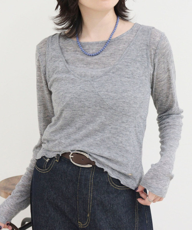 レイヤードタンクセットロンTシャツ