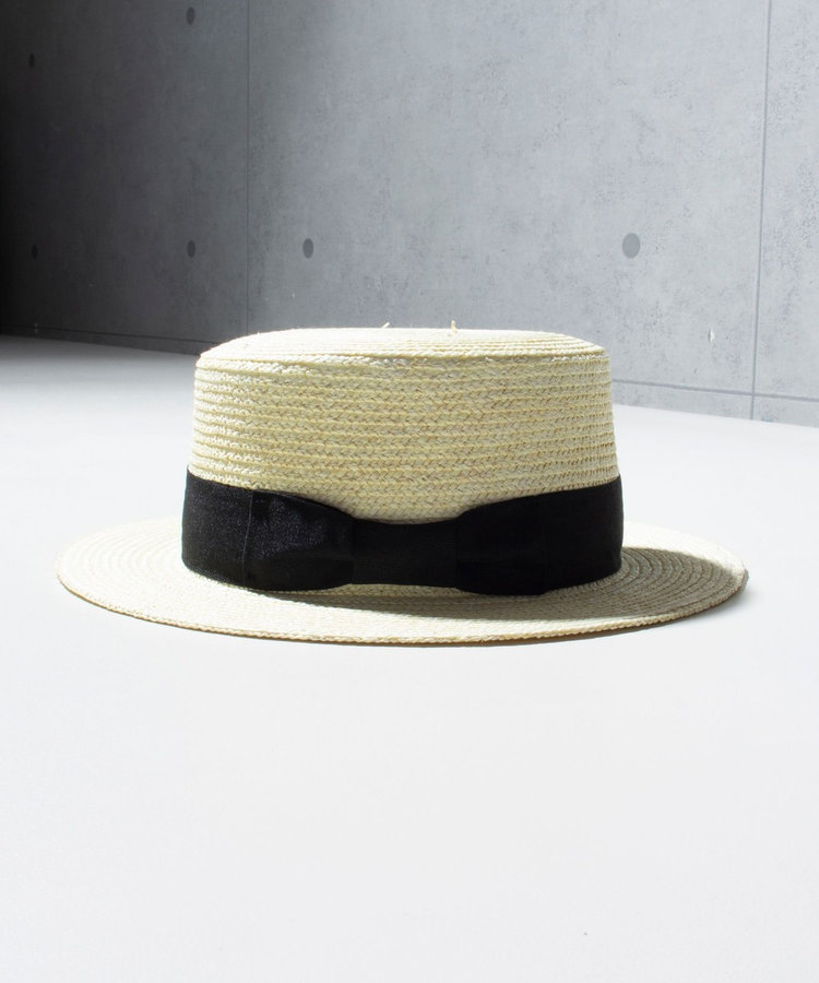 WEB限定 GW SPECIAL PRICE】【GLOSTER/グロスター】STRAW BOATER HAT 