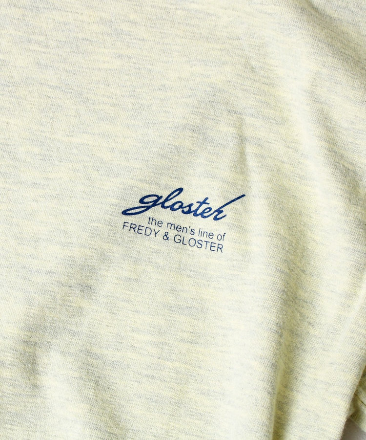 【SCREEN STARS/スクリーンスターズ】杢ボディ染め 配色ロゴ クルーネックカラーＴシャツ
