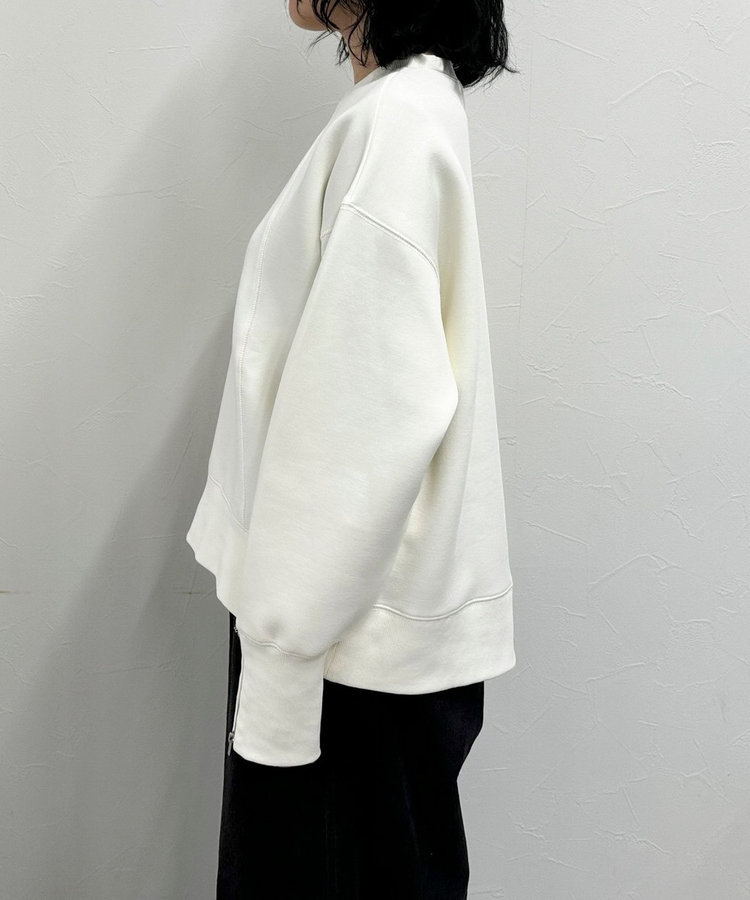 FREDY＆GLOSTER限定 TIME SALE！］ダンボール袖口ZIPスウェット