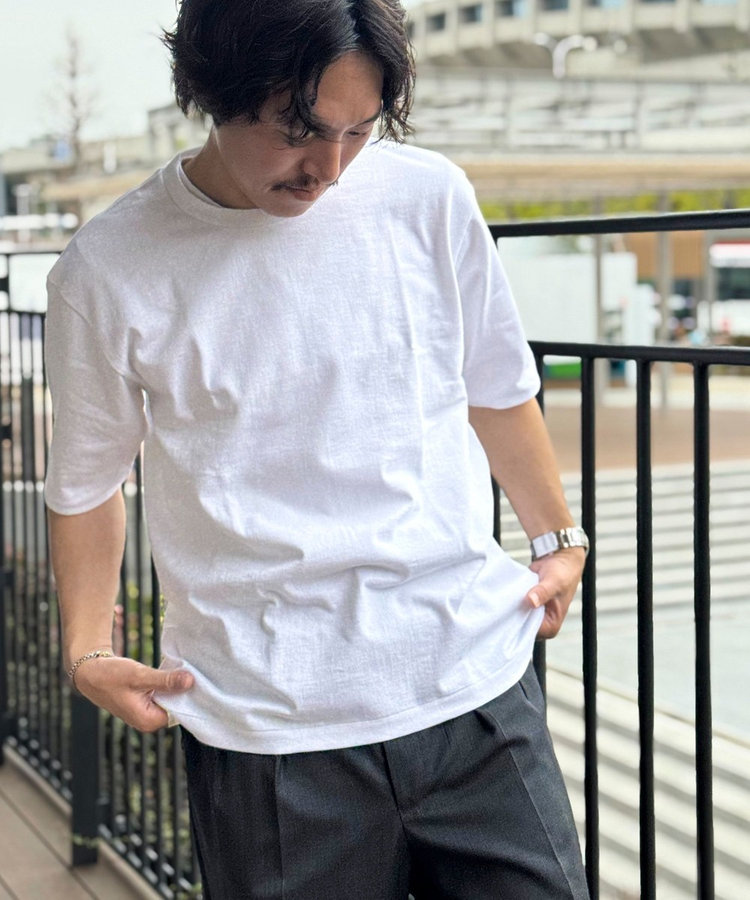 【WEB限定】【BATONER/バトナー】MERIYASU T-SHIRT(PACK) 25SS