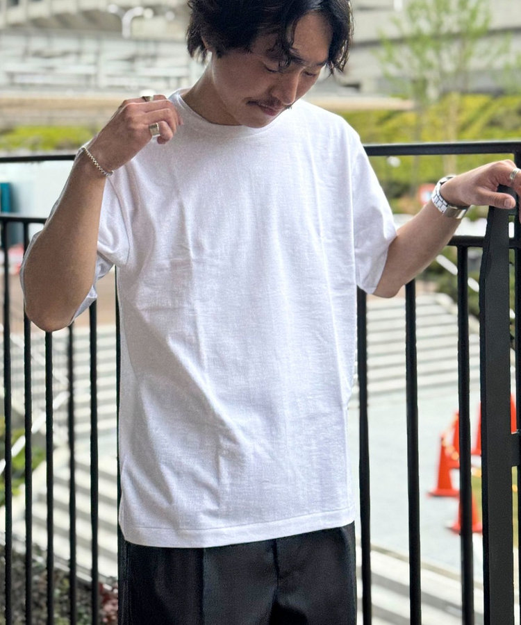 【WEB限定】【BATONER/バトナー】MERIYASU T-SHIRT(PACK) 25SS