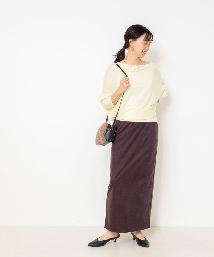 【BECシリーズ】【一部WEB限定カラーアイテム】ドレープドルマンプルオーバー