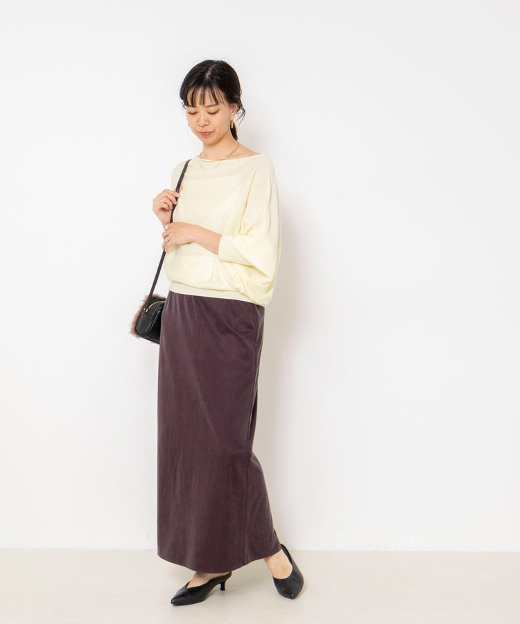 【BECシリーズ】【一部WEB限定カラーアイテム】ドレープドルマンプルオーバー