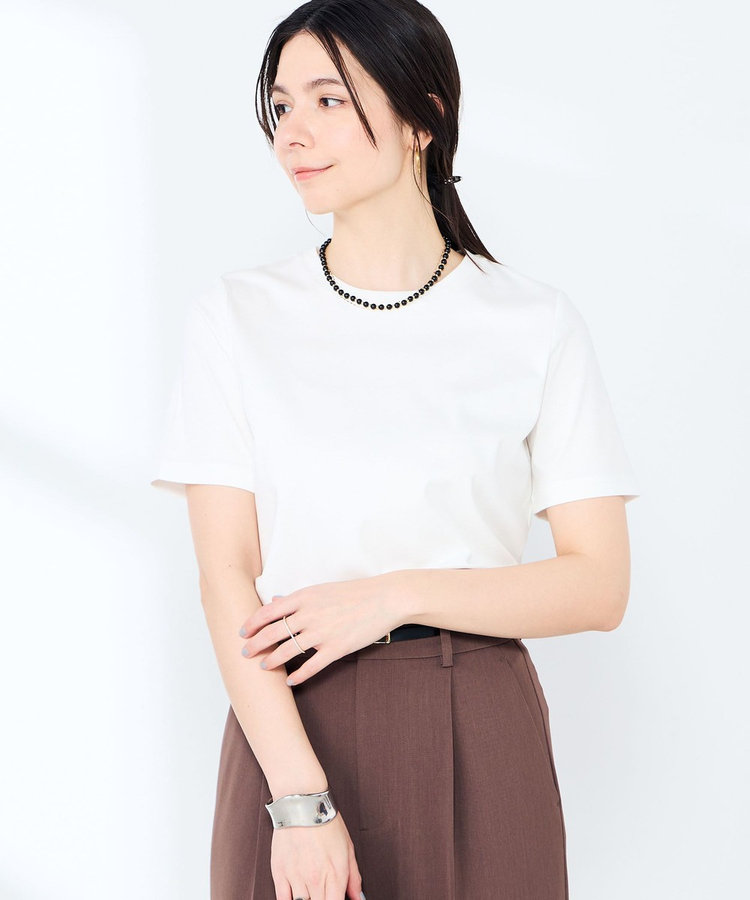 《手洗い可能》W&Wベイシック丈Tシャツ