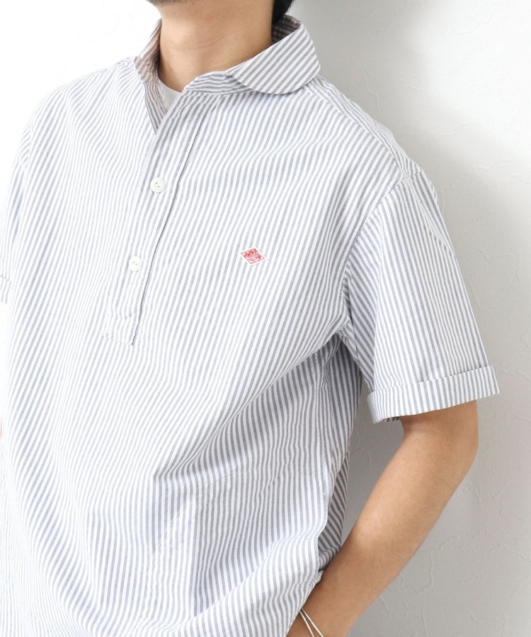 DANTON/ダントン】ROUND COLLAR P.O SHIRT SS 25SS（5-0619-2-51