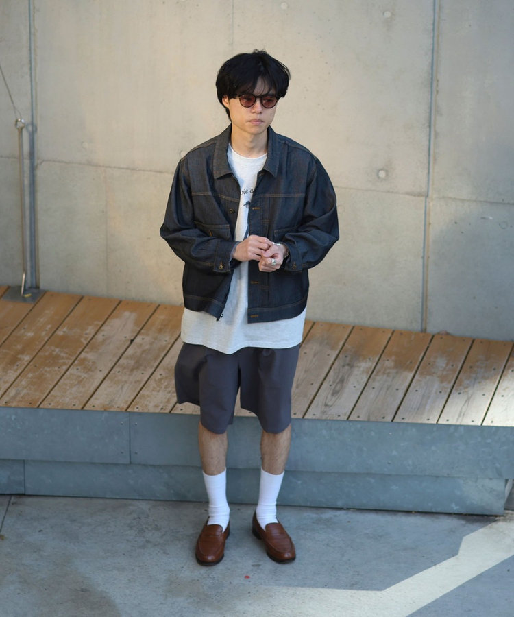 【WEB限定 GW SPECIAL PRICE】【軽量ストレッチ】メッシュデニム3rdタイプジャケット