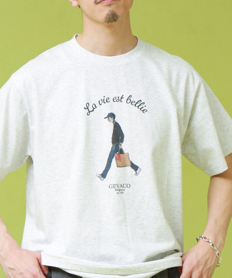 【GEVACO/ゲバコ】プリントＴシャツ