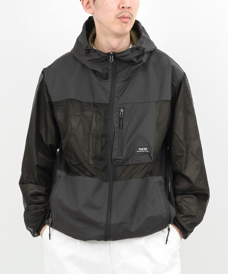 【TAION/タイオン】NON DOWN MOUNTAIN R/S HOOD JK 26SS