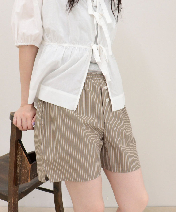 【WEB限定 GW SPECIAL PRICE】パジャマショートパンツ