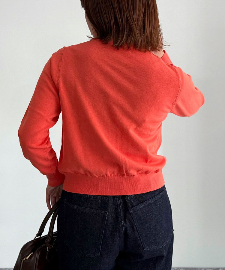 ベーシックFR刺繍カーディガン（5-0021-2-22-001）｜fredy emue