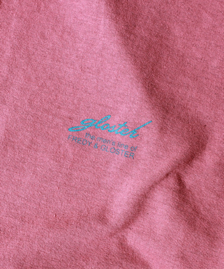 【SCREEN STARS/スクリーンスターズ】杢ボディ染め 配色ロゴ クルーネックカラーＴシャツ