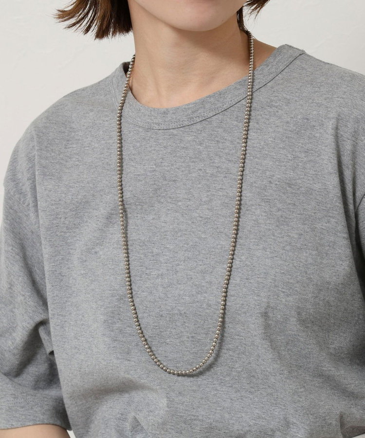 ［WEB限定 SPECIAL SALE！］【grâce grace/グラスグラス】メタボールロングネックレス