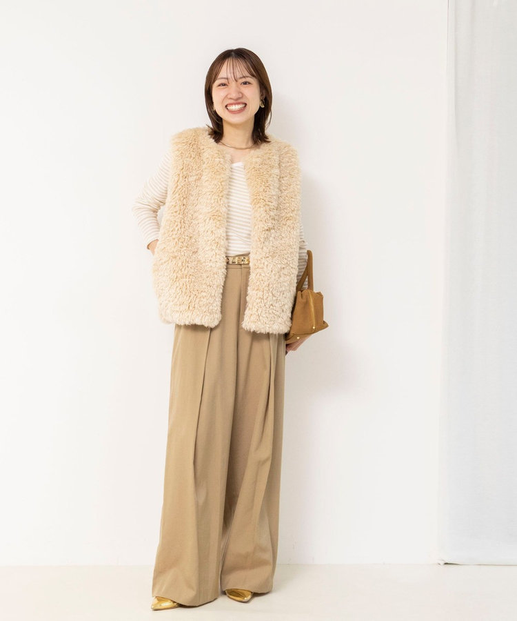 【一部WEB限定サイズ】ウォッシャブルロビンソンツイルデザインパンツ
