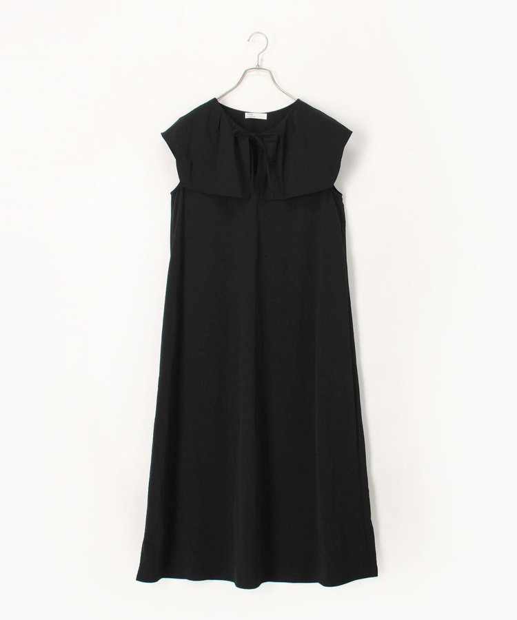 ケープ衿マキシワンピース（5-0874-3-27-011）｜fredy couleur