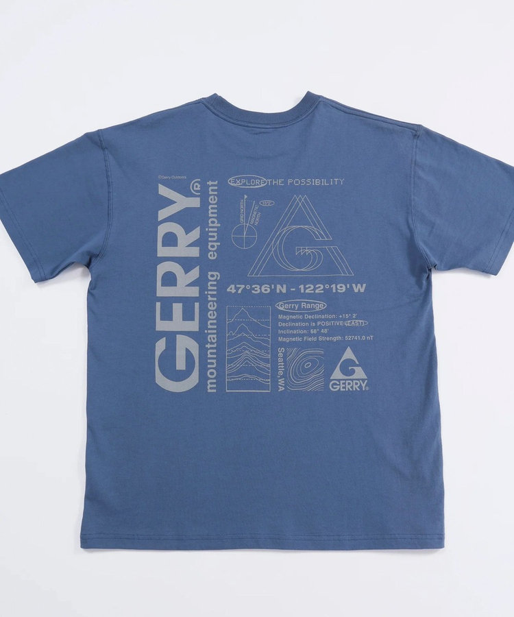 ［WEB限定 SPECIAL SALE！］【GERRY/ジェリー】7.5oz Heavy Jersey S/S Graphic Tee