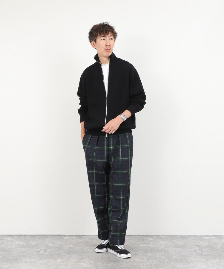 【BATONER/バトナー】HARD TWIST WOOL RIB DRIVERS KNIT ドライバーズニット 26AW