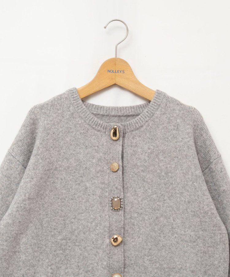 【TORRAZZO DONNA】【林(mayumi_nol)別注】別注ビジューカーディガン