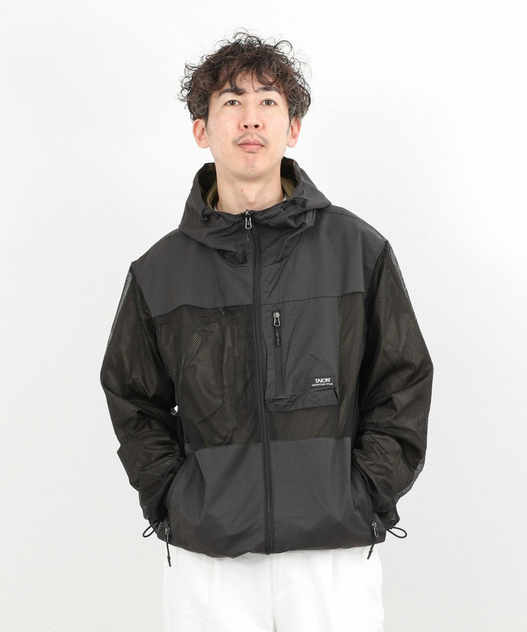 【TAION/タイオン】NON DOWN MOUNTAIN R/S HOOD JK 26SS