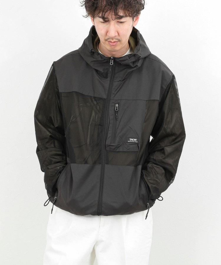 【TAION/タイオン】NON DOWN MOUNTAIN R/S HOOD JK 26SS