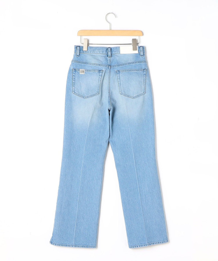 《5サイズ展開》【RM denim】センタープレス裾デザインデニム