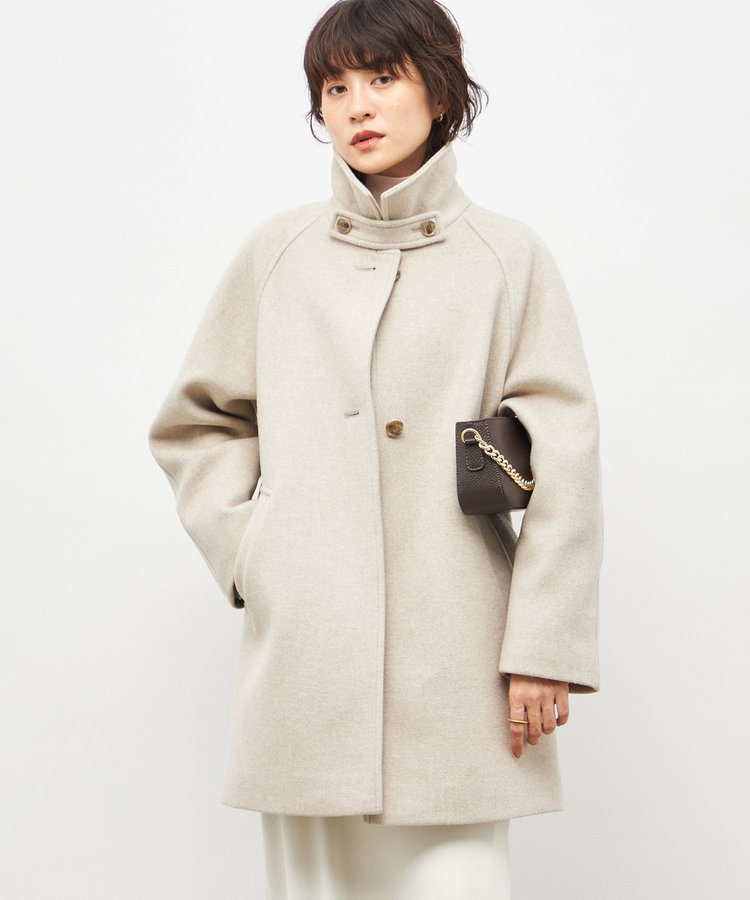 オールドイングランド　ハーフコート ステンカラー2WAYハーフコート（5-0030-6-08-003）｜NOLLEY'S sophi