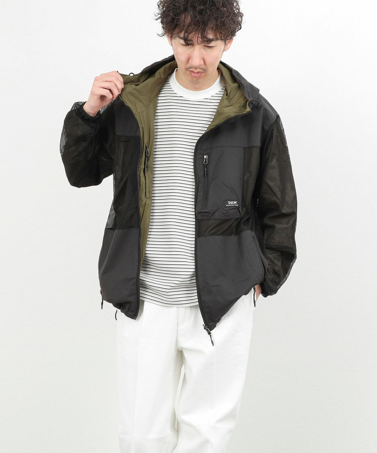 【TAION/タイオン】NON DOWN MOUNTAIN R/S HOOD JK 26SS
