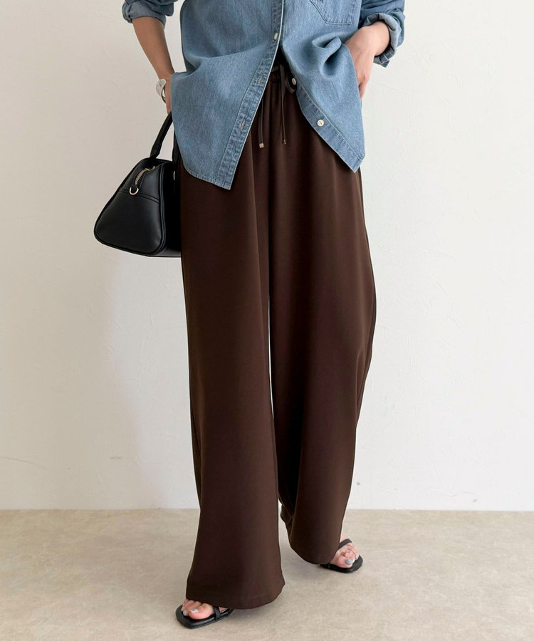 リピーター続出！/高身長サイズあり】とろみWarmストレートイージー