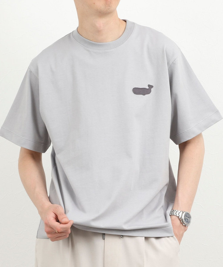 WEB限定 TIME SALE！］クジラアップリケTシャツ 26SS（6-0086-3-53-305