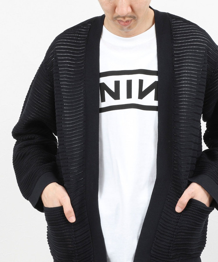 BATONER/バトナー】SUMMER KNIT BUTTONLESS C/D 26SS / サマーニット