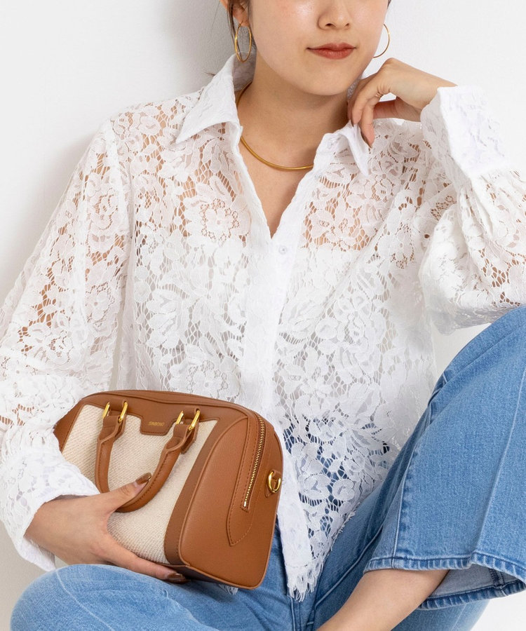 ウォッシャブルレースシャツ（6-0035-1-01-008）｜NOLLEY'S(ノーリーズ