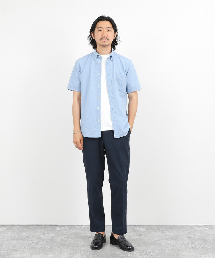 クジラBD S/S サッカー/オックス 半袖シャツ 26SS