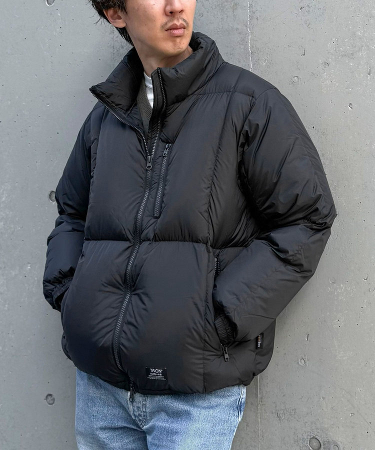WEB限定】【TAION/タイオン】WORK W-ZIP VOLUME DOWN JACKET 25AW（5