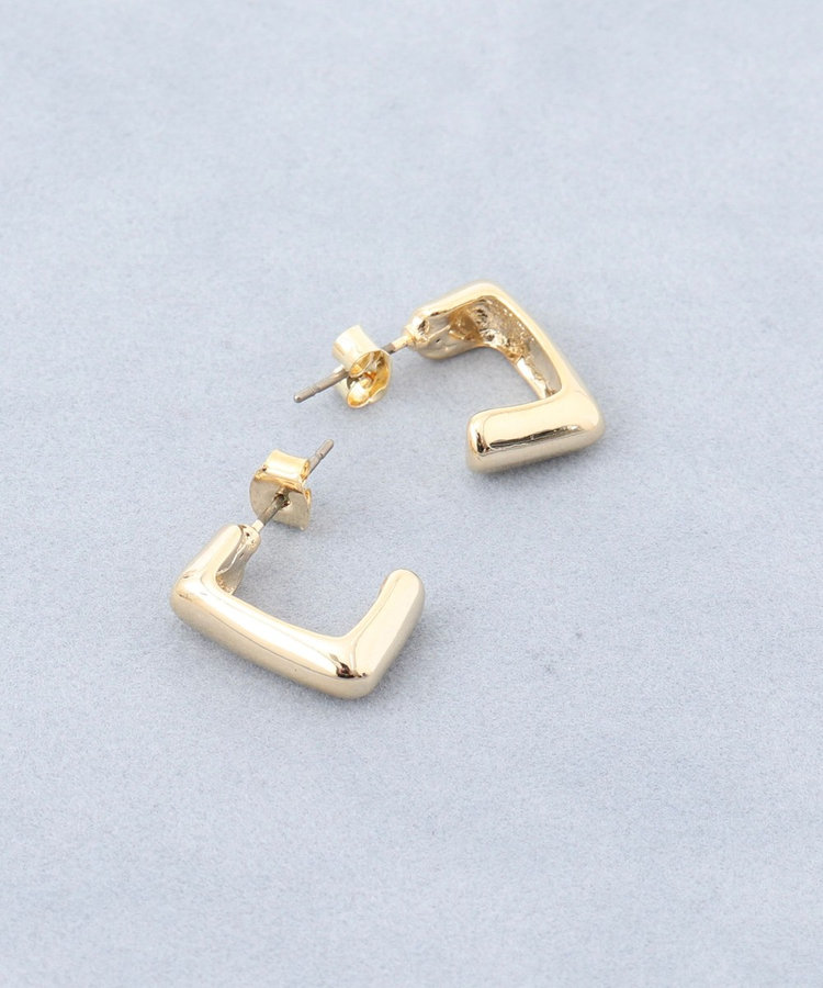 ［WEB限定 SPECIAL PRICE！］【grâce grace/グラスグラス】スクエアＧ型ピアス