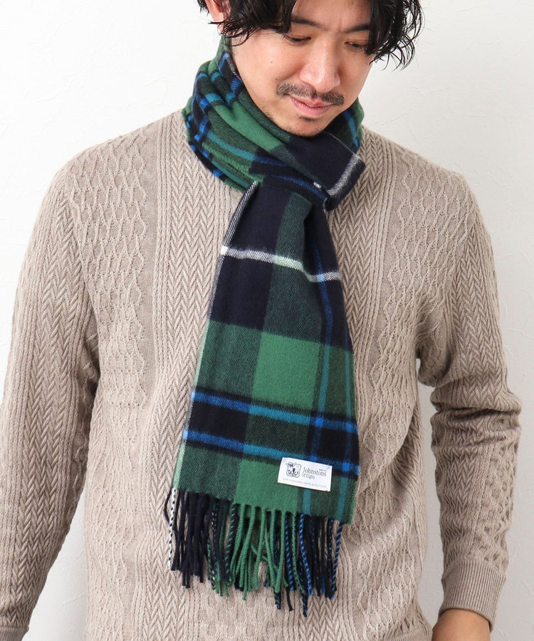 Johnstons of Elgin/ジョンストンズ・オブ・エルガン】WA57 CASHMERE ...