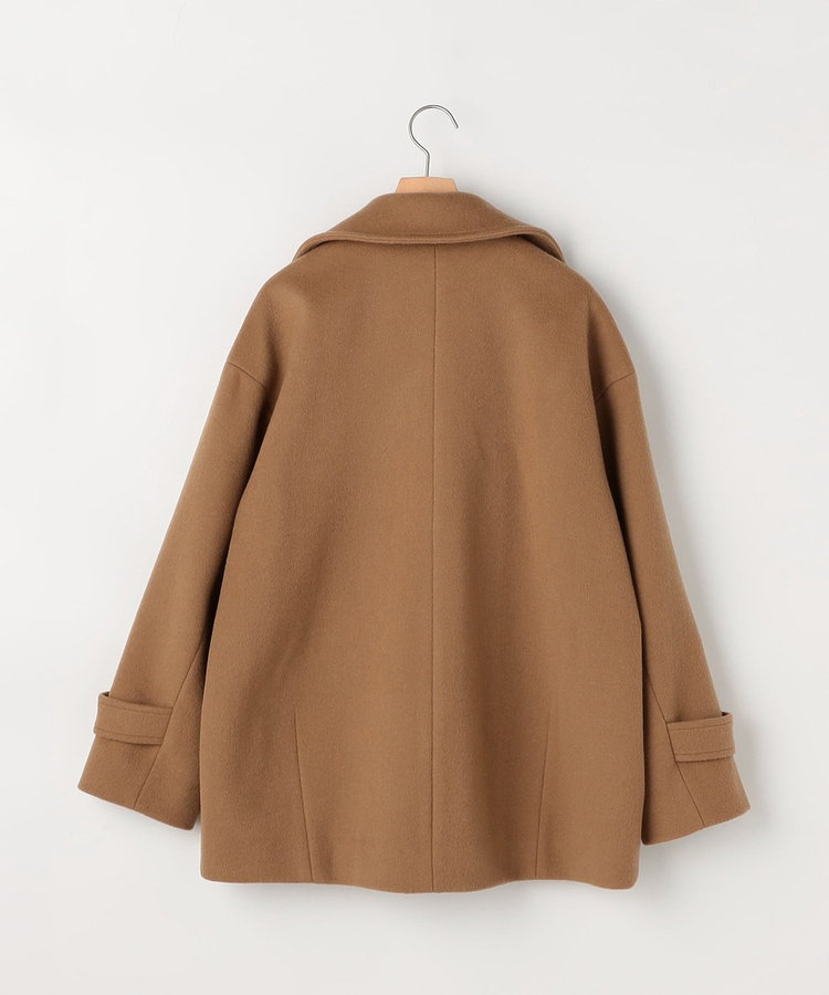 【一部WEB限カラー】ウールカシミヤダブルブレストコート