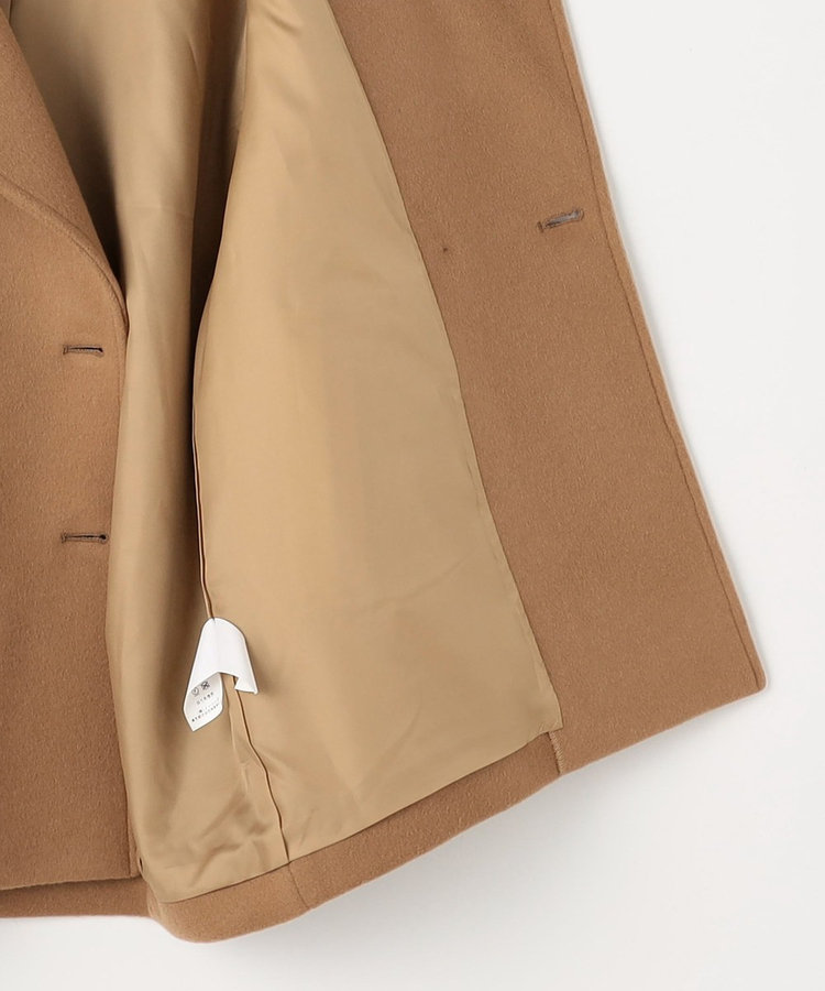 【一部WEB限カラー】ウールカシミヤダブルブレストコート