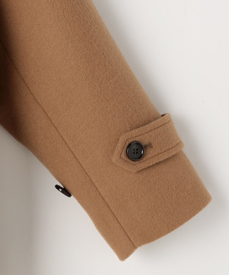 【一部WEB限カラー】ウールカシミヤダブルブレストコート