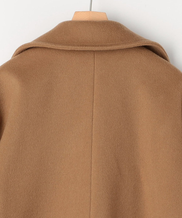 【一部WEB限カラー】ウールカシミヤダブルブレストコート