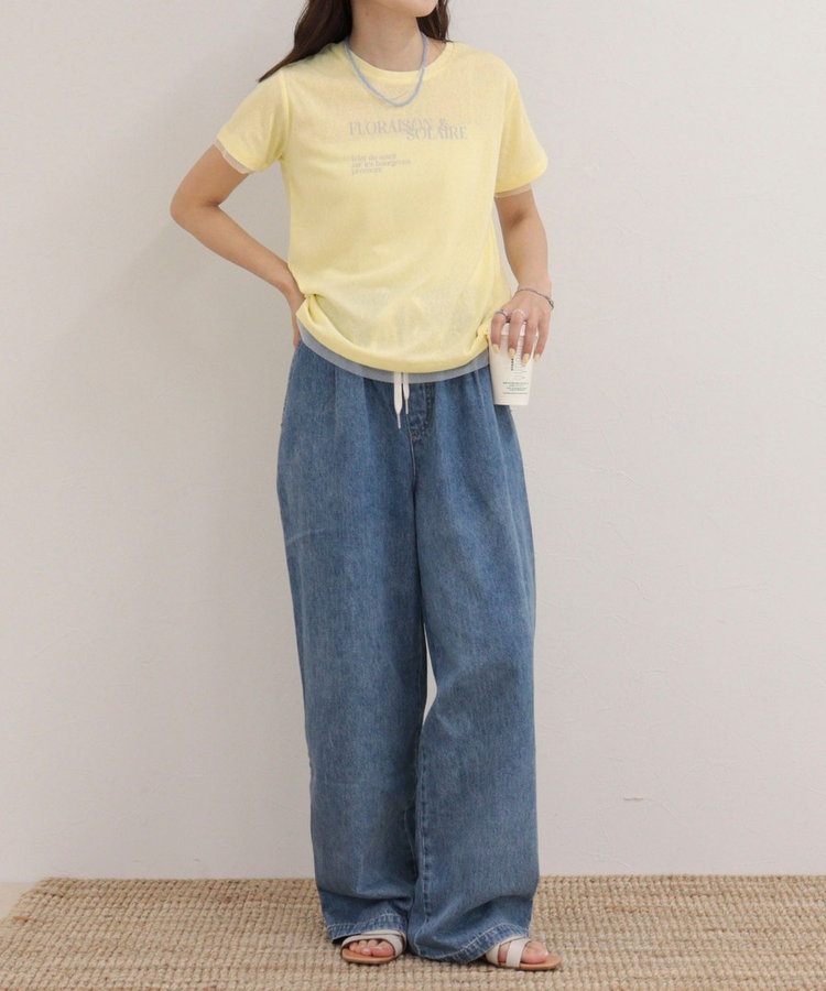 シアーレイヤードＴシャツ