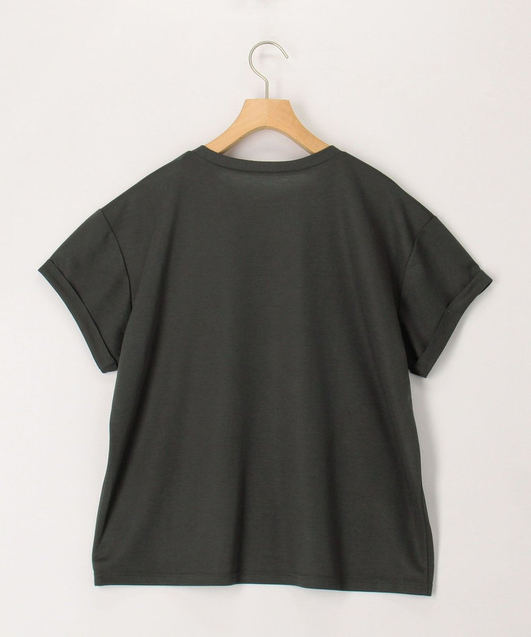 ロゴ＋レースTシャツ