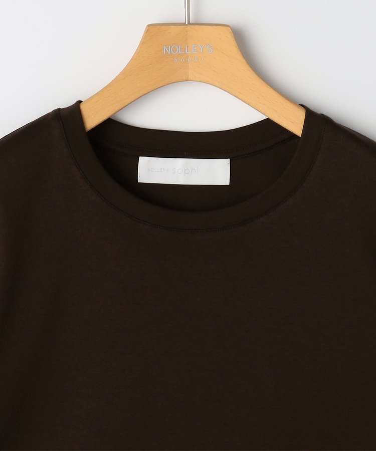 《手洗い可能》W&Wショート丈Tシャツ