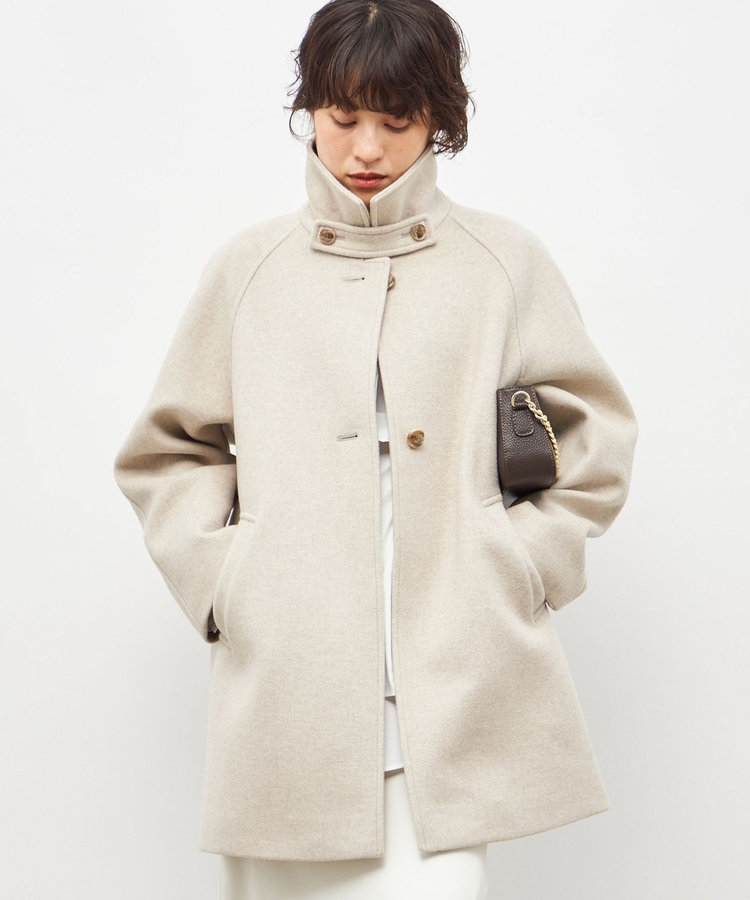 ステンカラー2WAYハーフコート（5-0030-6-08-003）｜NOLLEY'S sophi