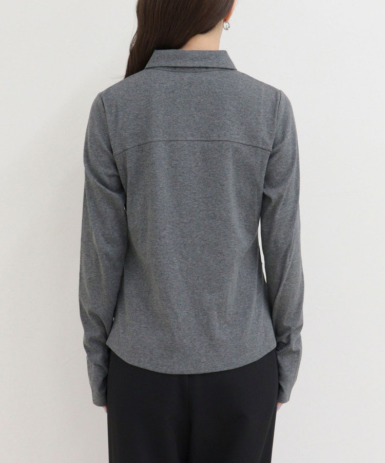 ［FREDY＆GLOSTER限定 TIME SALE！］フロントタックシャツカーディガン