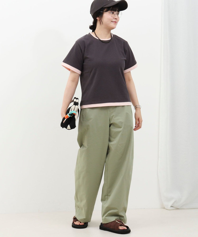 ポリストレッチ立体チノパン