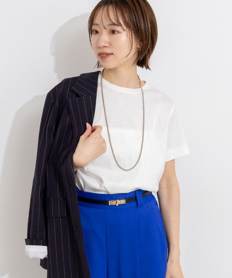 ウォッシャブルベーシックTシャツ