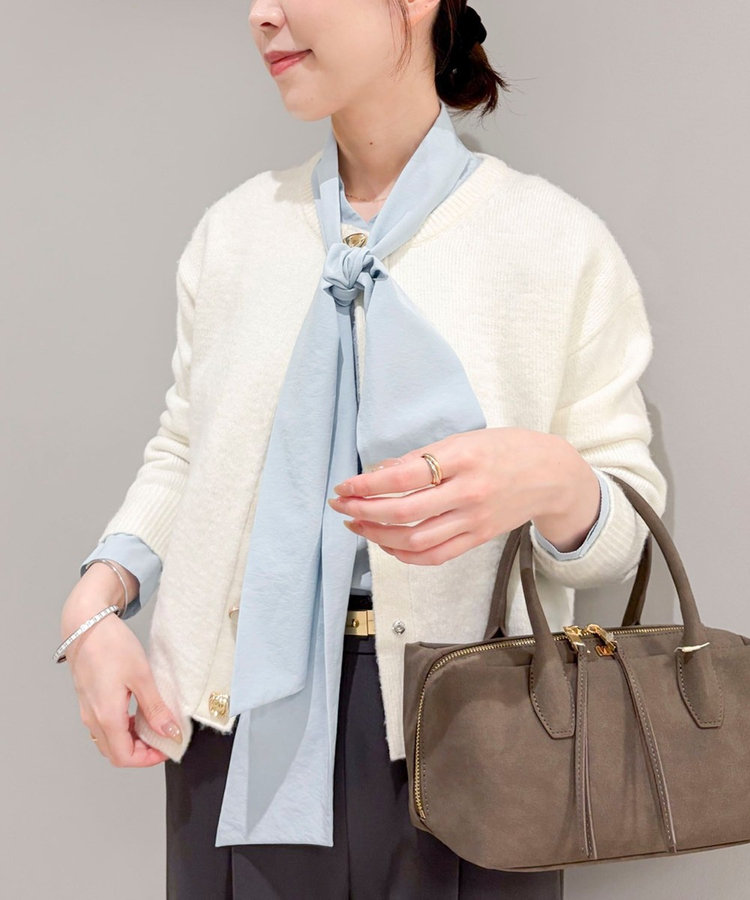【TORRAZZO DONNA】【林(mayumi_nol)別注】別注ビジューカーディガン